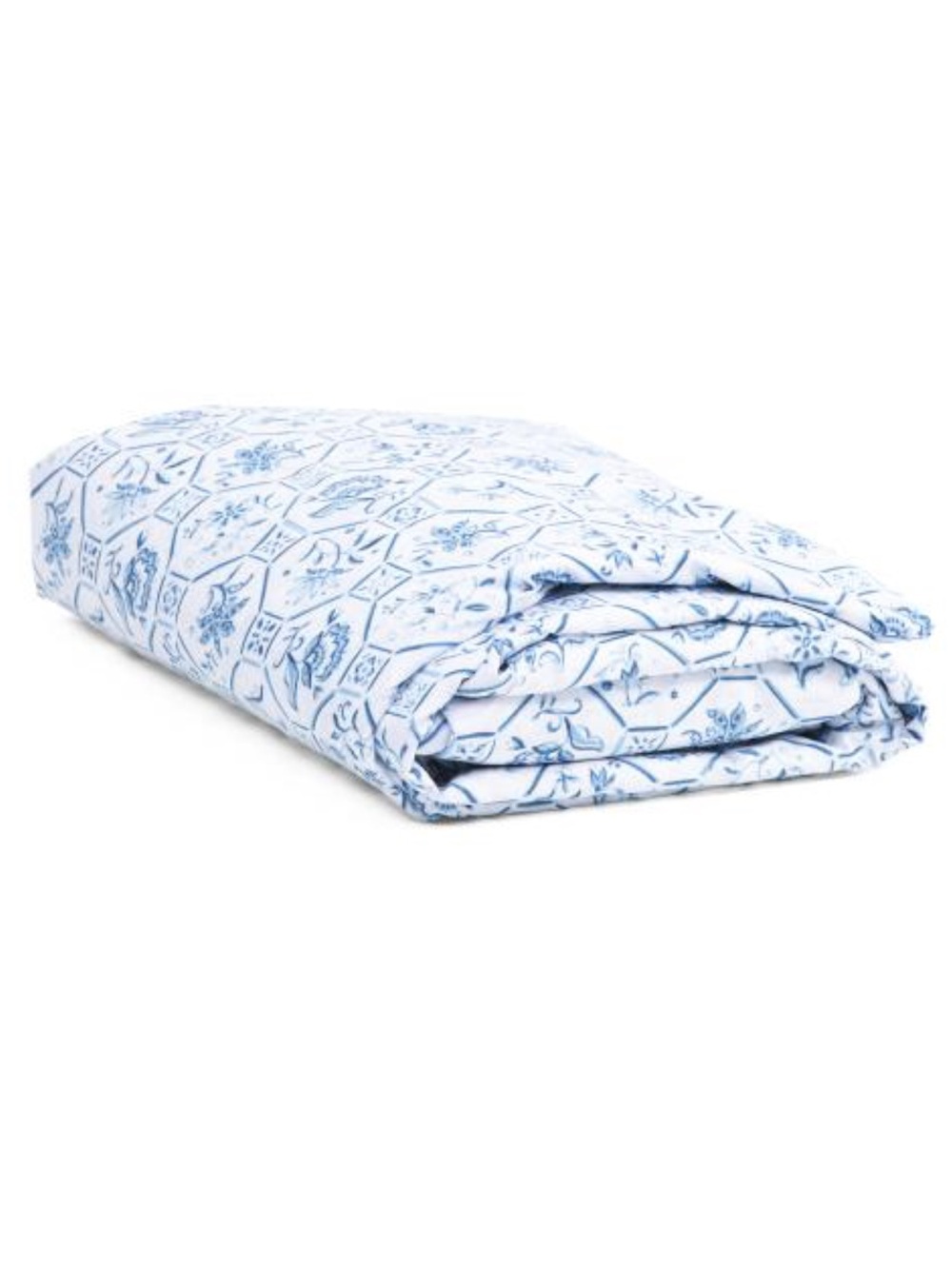 Sigrid Olsen Portugal Tile 4 Piece Queen Sheet Set New - Picture 5 of 5